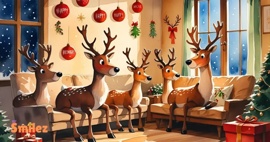Reindeer Puns for Holiday