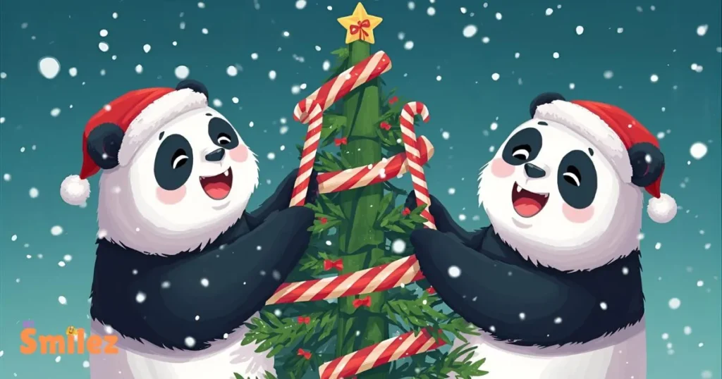 Christmas Panda Puns