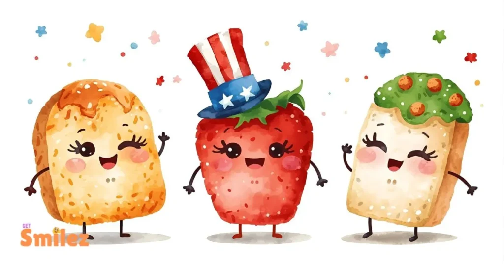 Cute National Day Food Puns