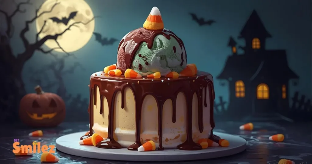 Halloween Ice Cream Cake