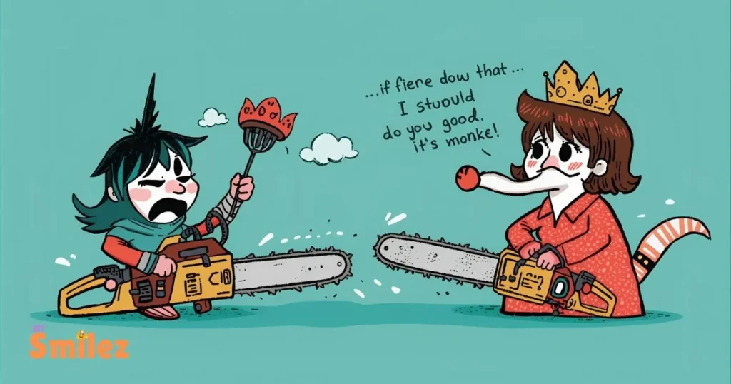Cute Chainsaws Invented Jokes