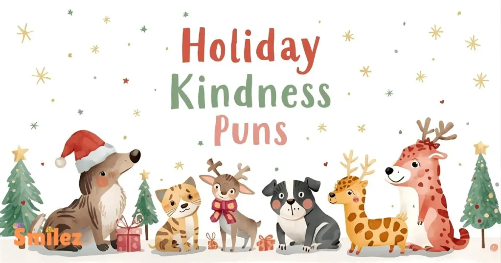 Holiday Themed Kindness Puns