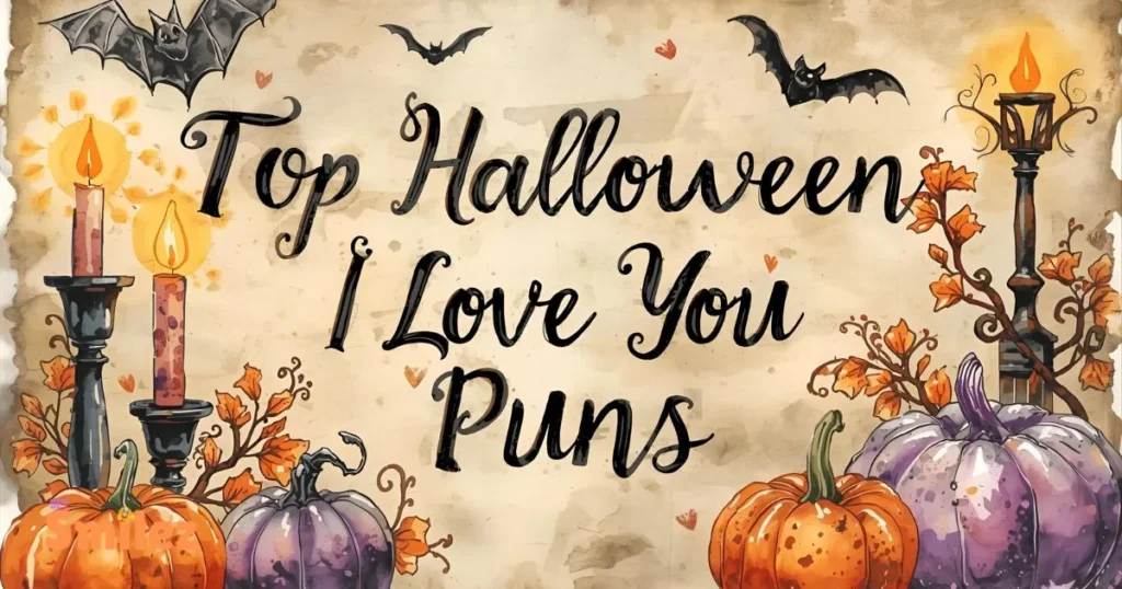 Top Halloween I Love You Puns