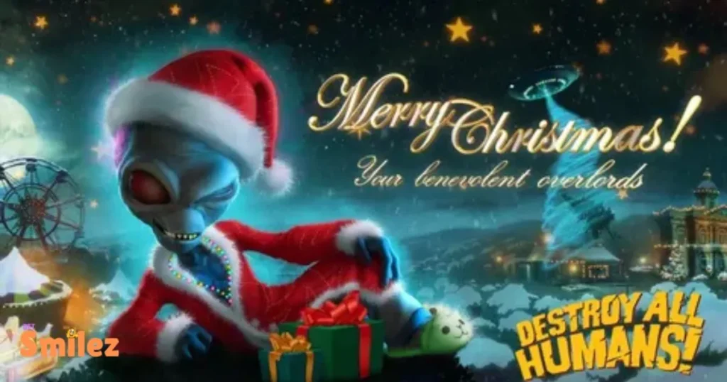 Christmas Alien Puns 