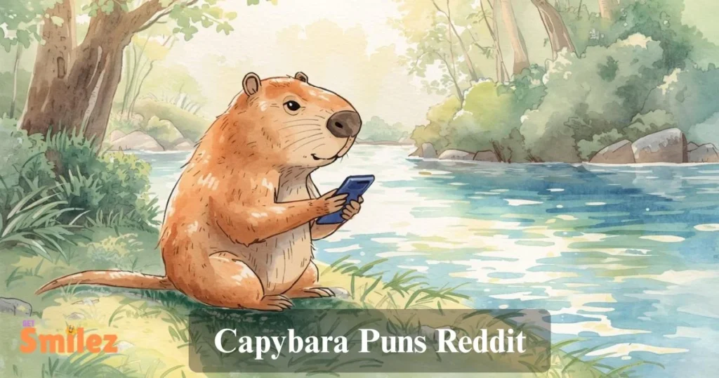 Capybara Puns Reddit