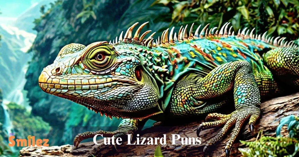 Cute Lizard Puns