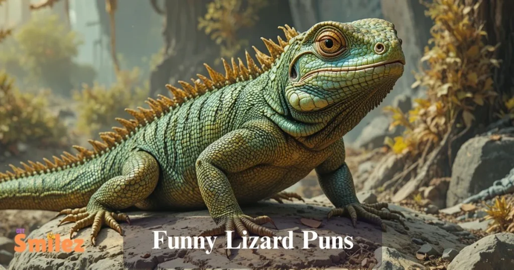 Funny Lizard Puns