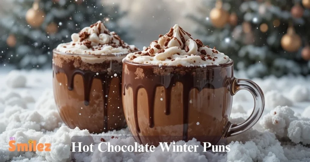 Hot Chocolate Winter Puns
