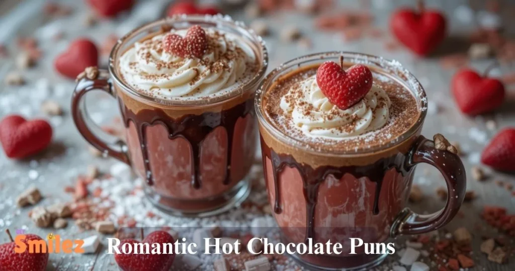 Romantic Hot Chocolate Puns