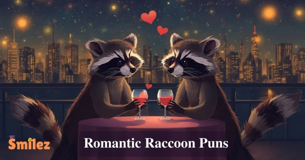 Romantic Raccoon Puns
