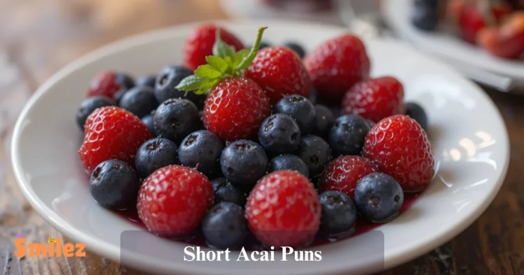 Short Acai Puns