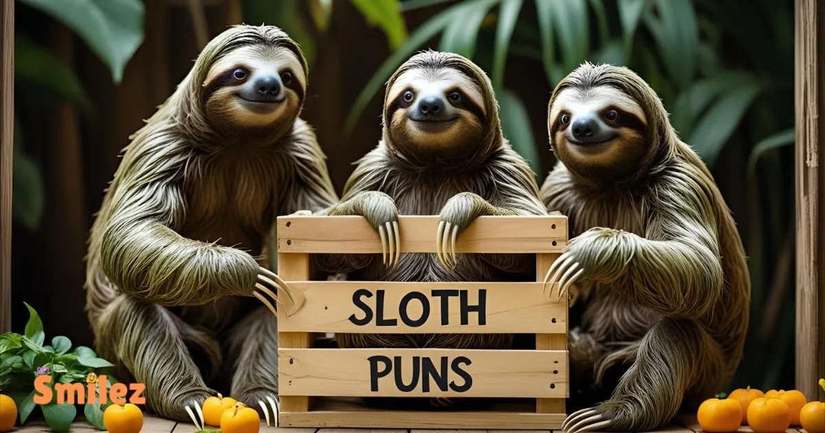 240+ Lazy but Legendary Sloth Puns[2025]
