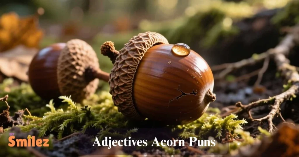 Adjectives Acorn Puns