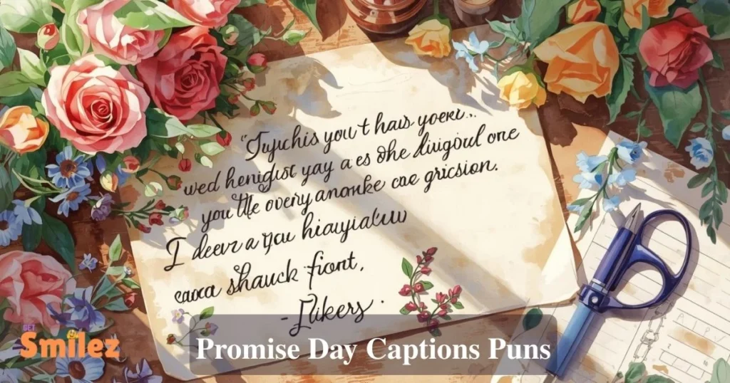 Promise Day Captions Puns