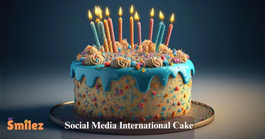 Social Media International Cake