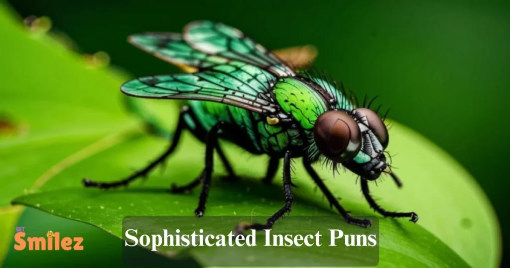Sophisticated Insect Puns