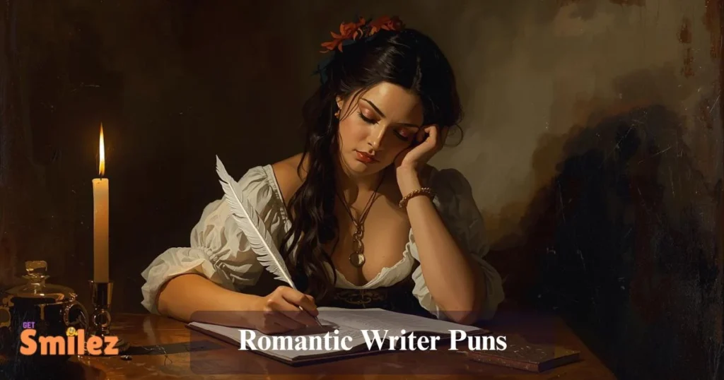 Romantic Writer Puns
