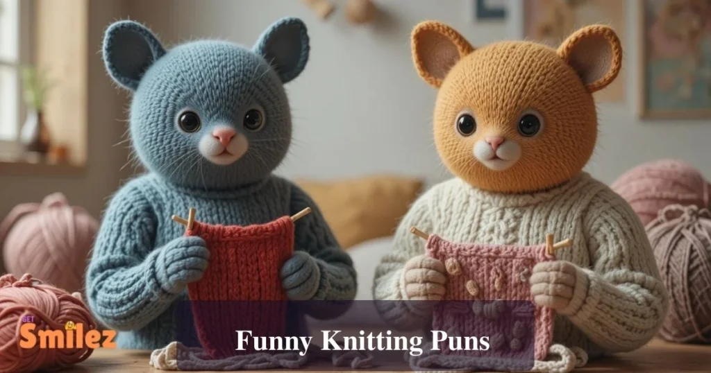 Funny Knitting Puns