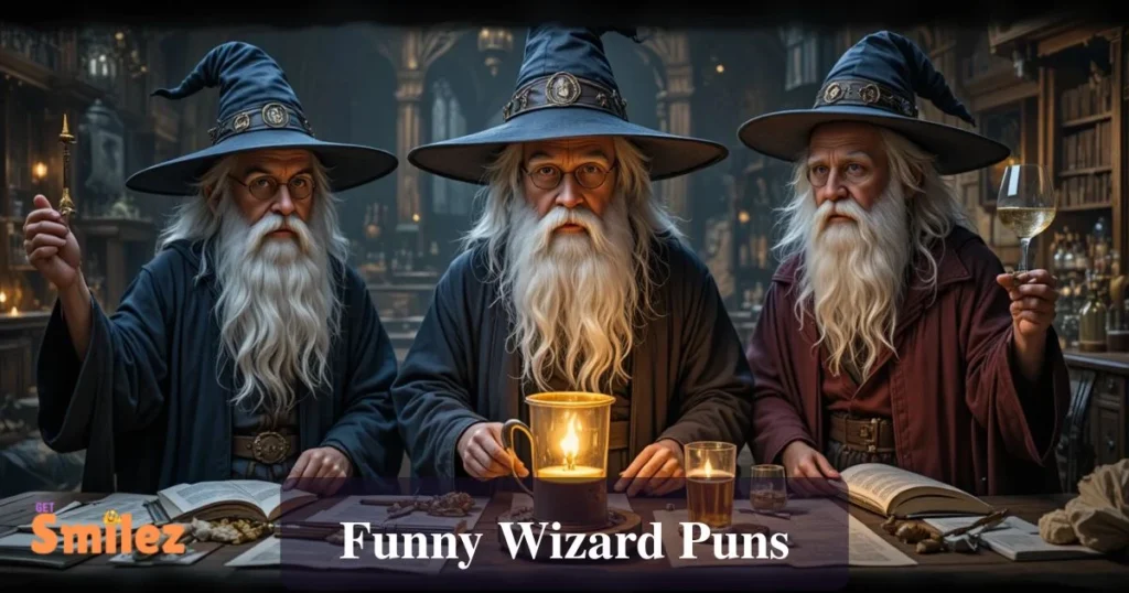 Funny Wizard Puns