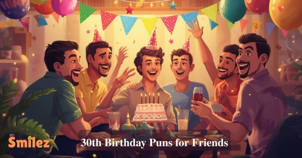 30th Birthday Puns For Friends