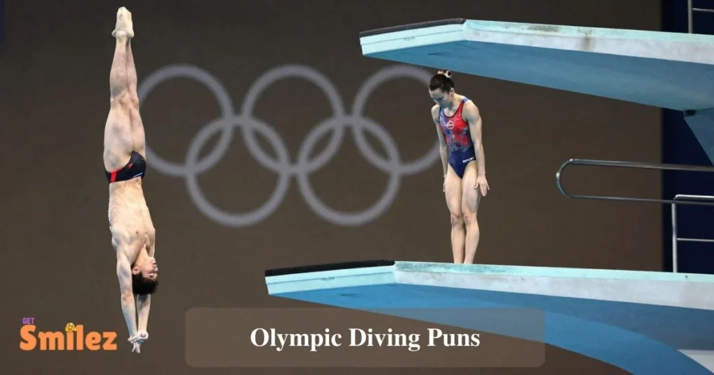 Olympic Diving Puns