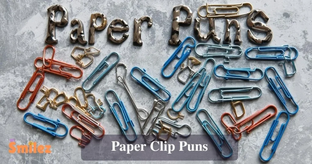 Paper Clip Puns